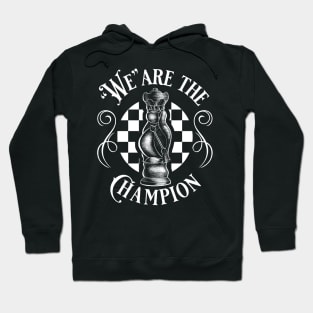 Queen Piece Chess Meme Hoodie